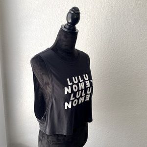 Lululemon cropped muscle tank 10